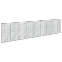 vidaXL Gabionas su 5 mm viela ir 5x10 cm tinkleliu 850x20x200 cm