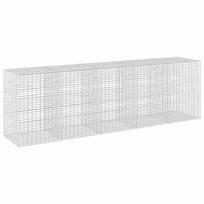 vidaXL Gabionas su 5 mm viela ir 5x10 cm tinkleliu 500x100x150 cm
