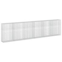 vidaXL Gabionas su 5 mm viela ir 5x10 cm tinkleliu 600x50x150 cm
