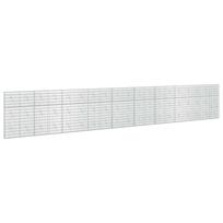 vidaXL Gabionas su 5 mm viela ir 5x10 cm tinkleliu 950x10x150 cm