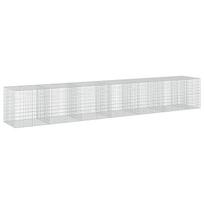 vidaXL Gabionas su 5 mm viela ir 5x10 cm tinkleliu 650x100x100 cm