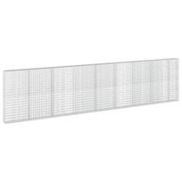 vidaXL Gabionas su 5 mm viela ir 5x10 cm tinkleliu 850x30x200 cm