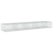 vidaXL Gabionas su 5 mm viela ir 5x10 cm tinkleliu 450x100x50 cm