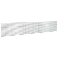 vidaXL Gabionas su 5 mm viela ir 5x10 cm tinkleliu 850x10x150 cm