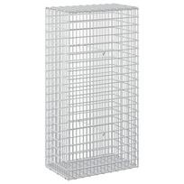 vidaXL Gabionas su 3,5 mm viela ir 5x2,5 cm tinkleliu 50x30x100 cm