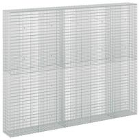 vidaXL Gabionas su 3,5 mm viela ir 5x2,5 cm tinkleliu 250x30x200 cm
