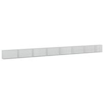 vidaXL Gabionas su 3,5 mm viela ir 5x2,5 cm tinkleliu 750x30x50 cm