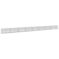 vidaXL Gabionas su 3,5 mm viela ir 5x2,5 cm tinkleliu 850x30x50 cm