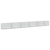 vidaXL Gabionas su 3,5 mm viela ir 5x2,5 cm tinkleliu 550x30x50 cm