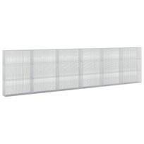 vidaXL Gabionas su 3,5 mm viela ir 5x2,5 cm tinkleliu 600x30x150 cm