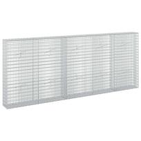 vidaXL Gabionas su 5 mm viela ir 5x2,5 cm tinkleliu 250x20x100 cm