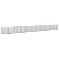 vidaXL Gabionas su 5 mm viela ir 5x2,5 cm tinkleliu 1100x50x100 cm