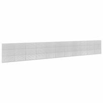 vidaXL Gabionas su 5 mm viela ir 5x2,5 cm tinkleliu 1100x10x150 cm