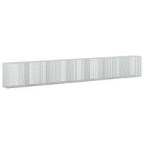 vidaXL Gabionas su 5 mm viela ir 5x2,5 cm tinkleliu 700x50x100 cm