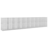 vidaXL Gabionas su 5 mm viela ir 5x2,5 cm tinkleliu 950x100x200 cm