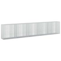 vidaXL Gabionas su 5 mm viela ir 5x2,5 cm tinkleliu 500x50x100 cm