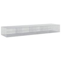 vidaXL Gabionas su 5 mm viela ir 5x2,5 cm tinkleliu 400x100x50 cm
