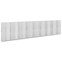 vidaXL Gabionas su 5 mm viela ir 5x2,5 cm tinkleliu 850x30x200 cm