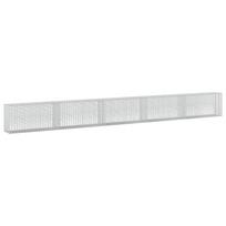 vidaXL Gabionas su 5 mm viela ir 5x2,5 cm tinkleliu 500x30x50 cm