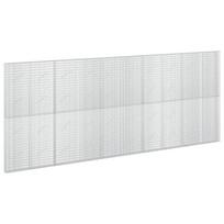 vidaXL Gabionas su 5 mm viela ir 5x2,5 cm tinkleliu 500x10x200 cm