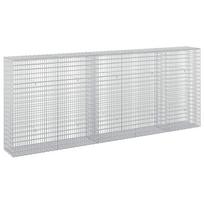 vidaXL Gabionas su 5 mm viela ir 5x2,5 cm tinkleliu 250x30x100 cm
