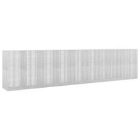 vidaXL Gabionas su 5 mm viela ir 5x2,5 cm tinkleliu 900x100x200 cm