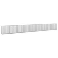 vidaXL Gabionas su 5 mm viela ir 5x2,5 cm tinkleliu 900x50x100 cm