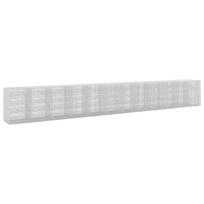 vidaXL Gabionas su 5 mm viela ir 5x2,5 cm tinkleliu 1150x100x150 cm