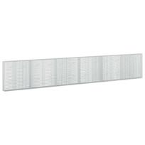 vidaXL Gabionas su 5 mm viela ir 5x2,5 cm tinkleliu 600x20x100 cm