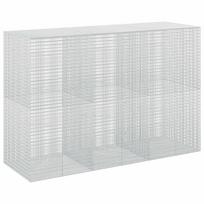 vidaXL Gabionas su 5 mm viela ir 5x2,5 cm tinkleliu 300x100x200 cm