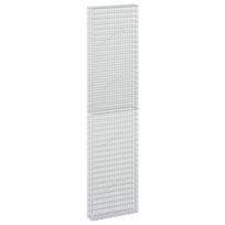 vidaXL Gabionas su 5 mm viela ir 5x2,5 cm tinkleliu 50x10x200 cm