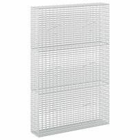 vidaXL Gabionas su 5 mm viela ir 5x2,5 cm tinkleliu 100x20x150 cm