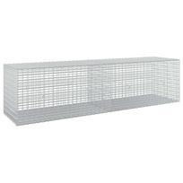 vidaXL Gabionas su 5 mm viela ir 5x2,5 cm tinkleliu 200x50x50 cm