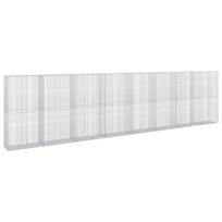 vidaXL Gabionas su 5 mm viela ir 5x2,5 cm tinkleliu 800x50x200 cm