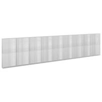 vidaXL Gabionas su 5 mm viela ir 5x2,5 cm tinkleliu 900x30x200 cm