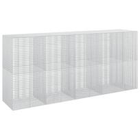 vidaXL Gabionas su 5 mm viela ir 5x2,5 cm tinkleliu 450x100x200 cm