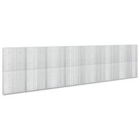 vidaXL Gabionas su 5 mm viela ir 5x2,5 cm tinkleliu 800x20x200 cm