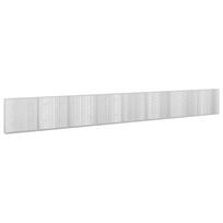 vidaXL Gabionas su 5 mm viela ir 5x2,5 cm tinkleliu 850x20x100 cm