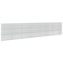 vidaXL Gabionas su 5 mm viela ir 5x2,5 cm tinkleliu 750x10x150 cm