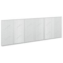 vidaXL Gabionas su 5 mm viela ir 5x2,5 cm tinkleliu 300x10x100 cm