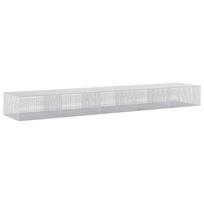 vidaXL Gabionas su 5 mm viela ir 5x2,5 cm tinkleliu 500x100x50 cm