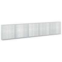 vidaXL Gabionas su 5 mm viela ir 5x2,5 cm tinkleliu 500x30x100 cm