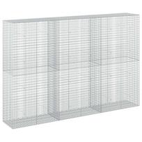 vidaXL Gabionas su 5 mm viela ir 5x2,5 cm tinkleliu 300x50x200 cm