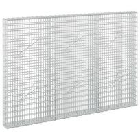 vidaXL Gabionas su 5 mm viela ir 5x2,5 cm tinkleliu 150x10x100 cm