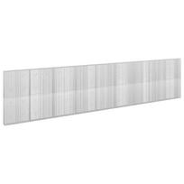 vidaXL Gabionas su 5 mm viela ir 5x2,5 cm tinkleliu 900x20x200 cm