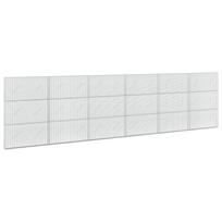 vidaXL Gabionas su 5 mm viela ir 5x2,5 cm tinkleliu 600x10x150 cm