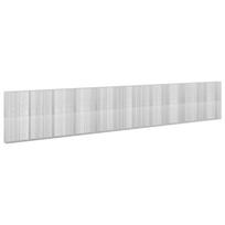 vidaXL Gabionas su 5 mm viela ir 5x2,5 cm tinkleliu 1150x30x200 cm