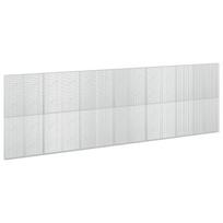 vidaXL Gabionas su 5 mm viela ir 5x2,5 cm tinkleliu 650x10x200 cm