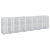 vidaXL Gabionas su 5 mm viela ir 5x2,5 cm tinkleliu 750x100x200 cm