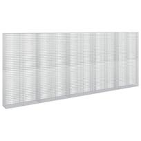 vidaXL Gabionas su 5 mm viela ir 5x2,5 cm tinkleliu 500x30x200 cm
